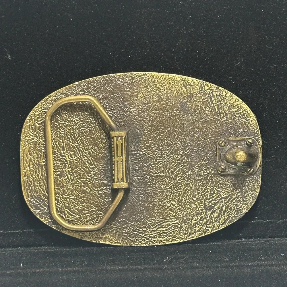 Vintage 1994 NRA Whittington Center Sponsor Shooting Hunting Western Belt Buckle
